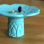 Tiffany Blue Ring Pedestal ..