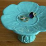 Tiffany Blue Ring Pedestal ..