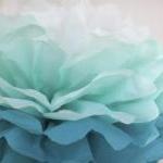 3 Small Tissue Paper Pom Po..